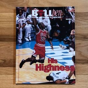 1996-97 Official Chicago Bulls Game Program